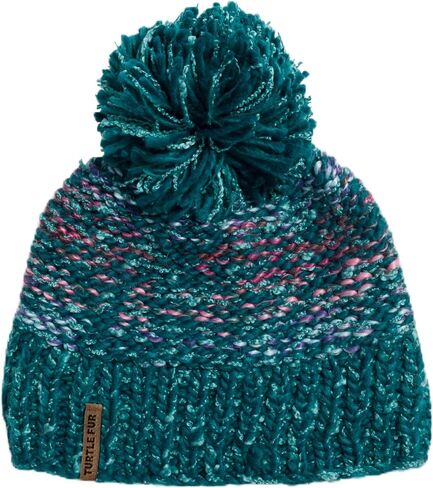 Turtle Fur Women's Firefly Knit Pom Beanie in Saudi Arabia