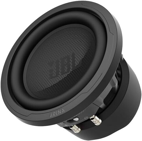 JBL Arena 8-8"(203mm) High-Performance Automotive Subwoofer, 400W RMS, 1200W Peak, Sensitivity @2ohms (2.83V/1m): 89.3dB, Frequency Response: 50 – 1.5kHz, Selectable impedance: 2 and 4-ohms (Renewed) in Saudi Arabia