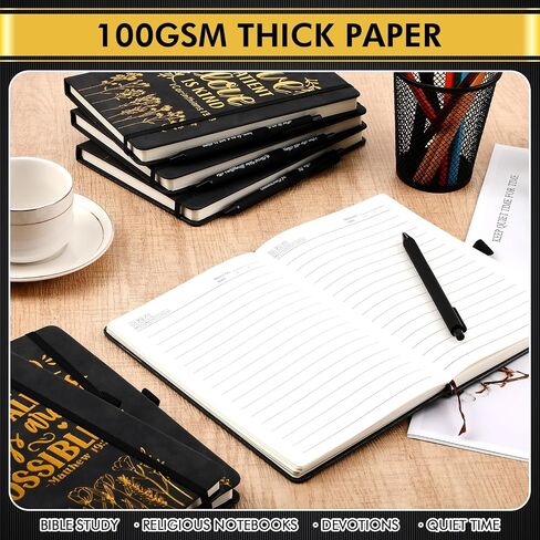 Yaomiao 12pcs المجلات الجلدية الأزهار والأقلام مجموعة A5 زهرة الملاحظة ألوان محفوظات أقلام هدايا مسيحية مبطنة للنساء للنساء اللوازم المكتبية للمعلمين للمعلمين (أنيقة) in Saudi Arabia