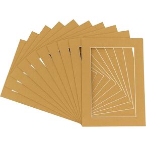 8x12 Mat for 11x14 Frame - Precut Mat Board Acid-Free Textured Cream 8x12 Photo Matte For a 11x14 Picture Frame, Premium Matboard for Family Photos, Show Kits, Art, Picture Framing, Pack of 1 Mat in Kuwait