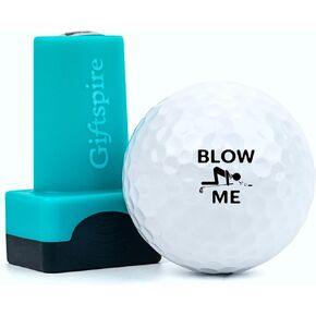 Funny Golf Ball Stamp, Monogram Marker for Easy Identify & Reusable Personalized Golfball Stamper Marking Tool - Golf Accessories Christmas Stocking Stuffers Gift for Golfers Dad Women in Saudi Arabia