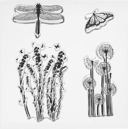 PATIKIL Transparent Silicone Stamps, 1 Pcs T1278 Sheet Music Clear Stamps for Card Making Decoration DIY Scrapbooking Embossing Album Decor Craft, Clear in Saudi Arabia