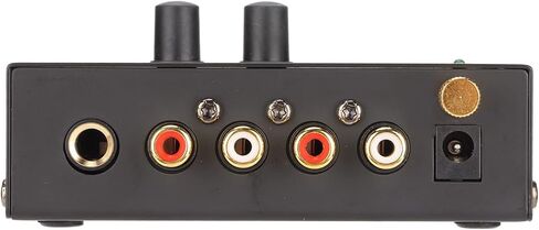 Phono Turntable Preamp, PP500 Mini Phonograph Preamplifier Low Noise Stereo Input Output Knob Control Mini Record Player Preamplifier(US) in Saudi Arabia