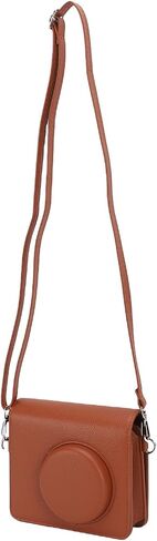 Drfeify Camera Bag, PU Leather Box/Cover with Adjustable Strap for MS300, Stylish and Protective Design for Photography Enthusiasts (Brown) in Saudi Arabia
