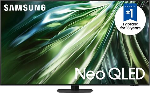 تلفزيون سامسونج QN85QN90FAFXZA 85 بوصة Neo QLED 4K QN90F Vision AI الذكي مع مكبر صوت HW-Q800F Q Series 5.1.2 قناة مضخم صوت (2025) in Kuwait