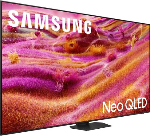 تلفزيون سامسونج الذكي 65 بوصة Neo QLED 4K QN90F (2025) Vision AI، Neo Quantum HDR+، حزمة خالية من الوهج مع حماية حصرية لمدة عام من CPS ودليل Deco Gear الكامل للمسرح المنزلي للمبتدئين in Saudi Arabia