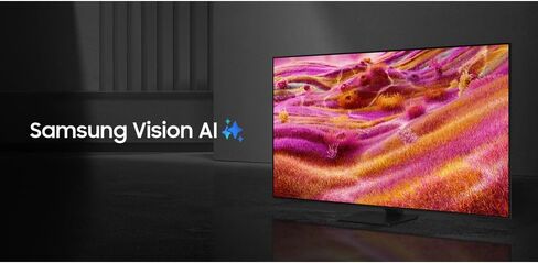 تلفزيون سامسونج الذكي 65 بوصة Neo QLED 4K QN90F (2025) Vision AI، Neo Quantum HDR+، حزمة خالية من الوهج مع حماية حصرية لمدة عام من CPS ودليل Deco Gear الكامل للمسرح المنزلي للمبتدئين in Saudi Arabia