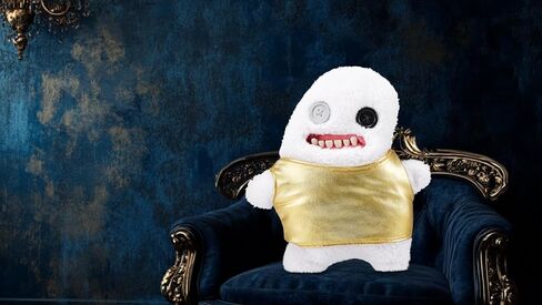 Gold Fuggs by ZURU Funny Ugly Monster, Plush, Collectible, Toy (Grin Grin - Leopard Fleece with Gold foil Print) in Saudi Arabia