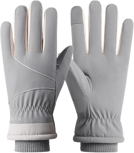 Winter Women Ski Gloves Windproof Snowboard Glove Touchscreen Glove for Skiing Running and Cycling in Saudi Arabia