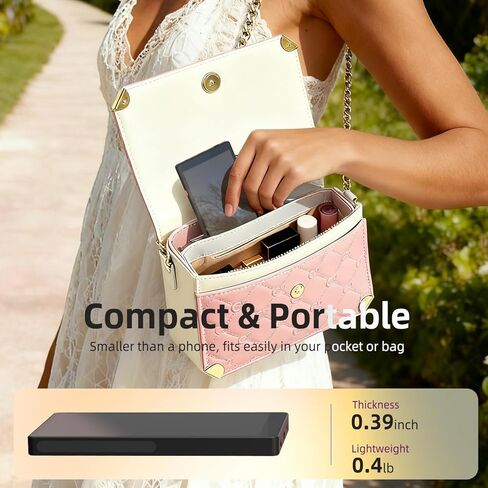 5" Vlog Selfie Monitor Screen, 4K, 60Hz, 1ms Response, 2600mAh Battery, 90feet Signal Range, Wireless Back Camera Monitor for iPhone & Android, Sync Rear Camera for Live Stream&TikTok in Saudi Arabia