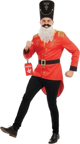 fun shack Mens Nutcracker Costume, Adult Nutcracker Costume Adult Men, Toy Soldier Costume Men, Marching Band Costume Adult, in Saudi Arabia