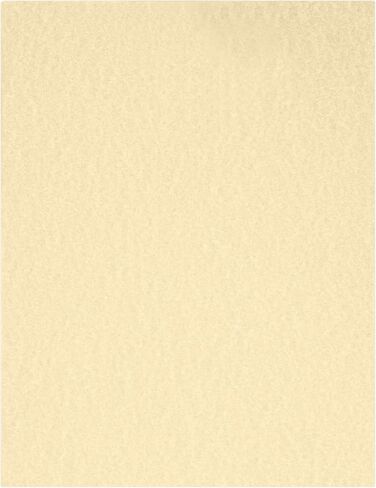 Hamilco Vellum Parchment Cardstock Paper – 8 1/2 x 11" Blank Heavyweight Thick 65 lb Cover Card Stock for Printer - 50 Pack (Natural) in Saudi Arabia