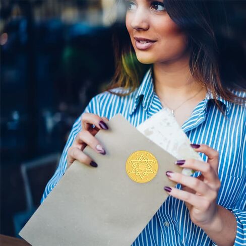 CRASPIRE 100pcs Gold Foil Certificate Seals - 2" Round Self Adhesive Embossed Stickers for Excellence, Invitations, Graduation, Monogram in Saudi Arabia