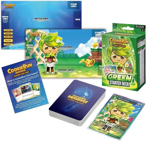 CookieRun TCG: Starter Deck Purple - 60 Cards - 2 Player Competitive Game in Kuwait