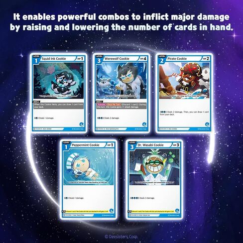 Cookierun: لعبة بطاقات Braverse Trading - Starter Deck Yellow - حزمة لعبة دفاعية ، مجموعة بطاقات 60 لاعب ، TCG التنافسية ، بناء سطح السفينة in Saudi Arabia