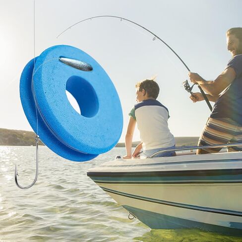 20pcs Portable EVA Color Double Foam Main Shaft Fishing Spool Tracking Line Winding Board Fish Line Accessories in Saudi Arabia