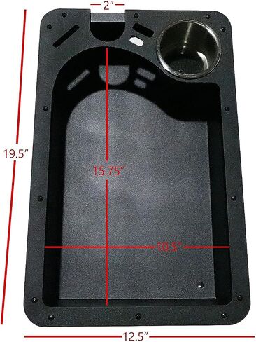 Baldwin Iron Works Recessed Trolling Motor Foot Pedal Pan Tray in Saudi Arabia