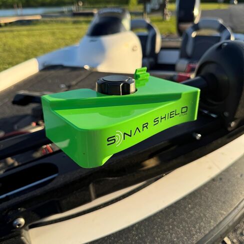 Sonar Shield Transducer Cover for Garmin LiveScope Plus LVS34 – Pro Series Impact-Resistant Travel Case Green in Saudi Arabia