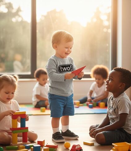 Two! Second Birthday T-Shirt Boy 2 Years Old Kid Party Outfit 2nd Tee Toddler in Saudi Arabia
