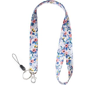 Lanyards for ID Badges and Keys, Cotton Fabric Thick Teacher Lanyards for Women and Men, 38 Inches Long in Saudi Arabia