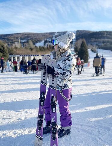 GSOU SNOW Women's Ski Jacket and Pants Waterproof Windproof Snowsuit Snowboarding Coat Insulated Warm Winter in Saudi Arabia