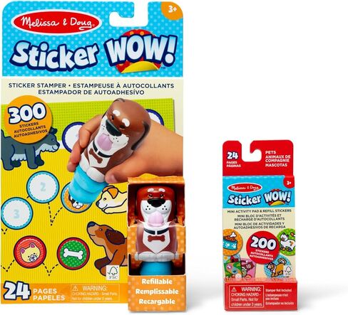 Melissa & Doug Bunny Sticker Activity Pad & Stamper Book, 1 EA in Saudi Arabia