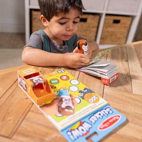 Melissa & Doug Bunny Sticker Activity Pad & Stamper Book, 1 EA in Saudi Arabia