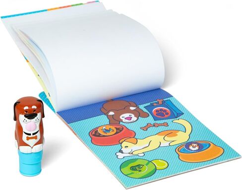 Melissa & Doug Bunny Sticker Activity Pad & Stamper Book, 1 EA in Saudi Arabia