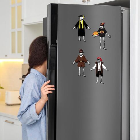 Xuhal 15 Sets Classroom Goose Dress Up Functival Goose Fridge Magnets for Refrigerators Toolboxes Decoration Home (Festival) in Saudi Arabia