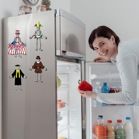 Xuhal 15 Sets Classroom Goose Dress Up Functival Goose Fridge Magnets for Refrigerators Toolboxes Decoration Home (Festival) in Saudi Arabia