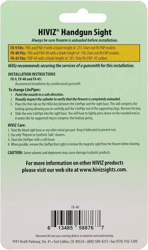 HIVIZ MGH2007-II Magni-Hunter Magnetic Fiber Optic Shotgun Sight Green & Red, One Size in Saudi Arabia