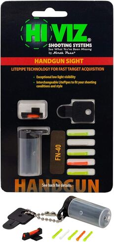 HIVIZ MGH2007-II Magni-Hunter Magnetic Fiber Optic Shotgun Sight Green & Red, One Size in Saudi Arabia