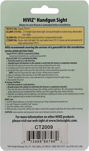HIVIZ MGH2007-II Magni-Hunter Magnetic Fiber Optic Shotgun Sight Green & Red, One Size in Saudi Arabia