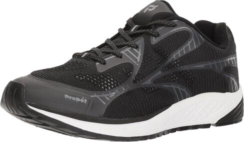 Propet Mens One Lt Walking Walking Sneakers Shoes - Black in Saudi Arabia
