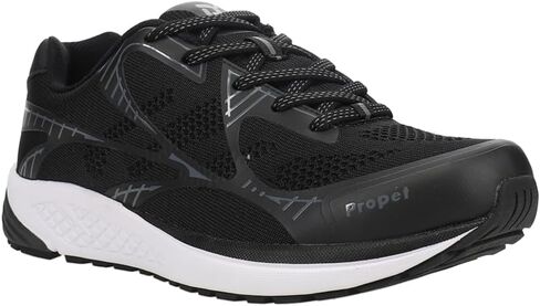 Propet Mens One Lt Walking Walking Sneakers Shoes - Black in Saudi Arabia