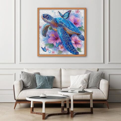 Magic Unicorn Puzzles for Adults 1000 Pieces, Nature Floral Butterfly Garden Jigsaw Puzzle, Flowers Animal Plant Forest Themed, Challenging for Adults in Saudi Arabia
