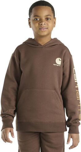 سترة صوفية ذات قلنسوة صغيرة للأولاد من Carhartt in Kuwait