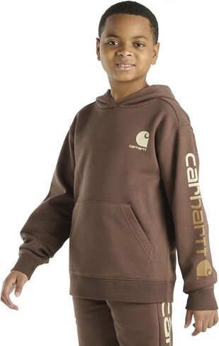 سترة صوفية ذات قلنسوة صغيرة للأولاد من Carhartt in Kuwait