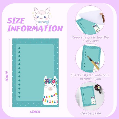 yexiya 12 قطع Bee Sticky Notes 4x6 بوصة لطيفة النحل Notepads هدايا الملصقات العسل الملصق in Saudi Arabia
