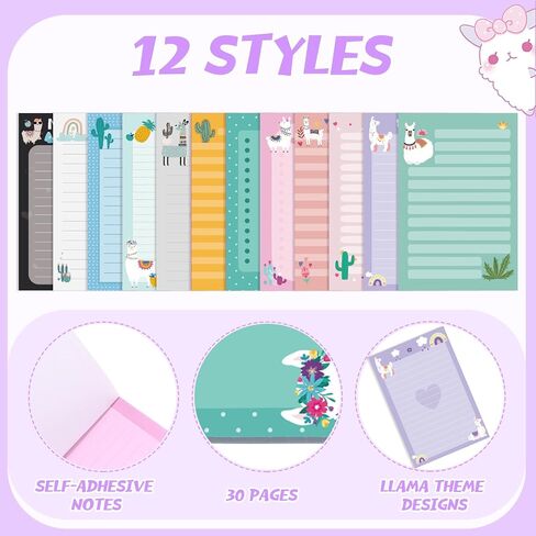 yexiya 12 قطع Bee Sticky Notes 4x6 بوصة لطيفة النحل Notepads هدايا الملصقات العسل الملصق in Saudi Arabia