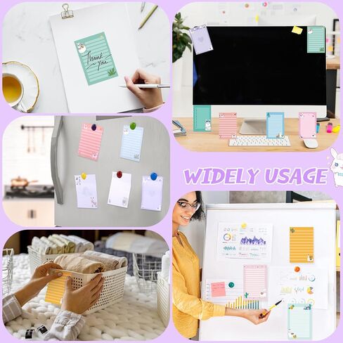 yexiya 12 قطع Bee Sticky Notes 4x6 بوصة لطيفة النحل Notepads هدايا الملصقات العسل الملصق in Saudi Arabia