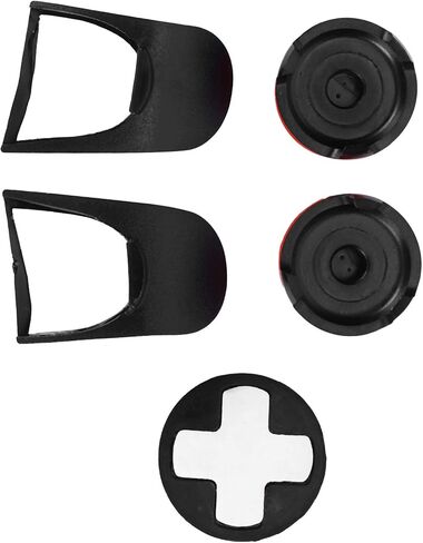 Thumb Stick Grip Cap, Extended Trigger Joystick Cover Wearresisting for Game Controller for Gamepad (Red) in Saudi Arabia