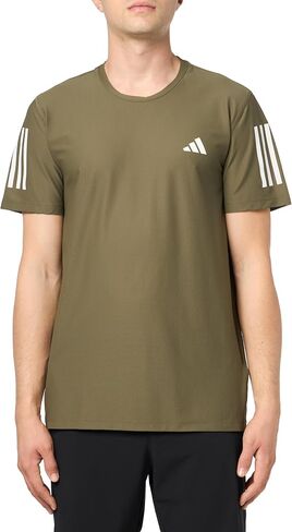 adidas Men's Own The Run Heather T-Shirt in Saudi Arabia