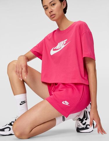 Nike Women's Sportswear Club Fleece Mid-Rise Shorts in Saudi Arabia