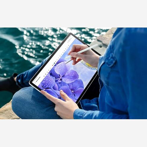 Samsung Galaxy Tab S9 FE+ Plus Android Tablet (12.4" Touchscreen, 8GB RAM, 256GB Storage :128GB+128GB SD, 18-hr Long Battery Life, S Pen, 1 Front Camera + 2 Rear Cameras, Lightweight) SM-X610, Gray in Kuwait