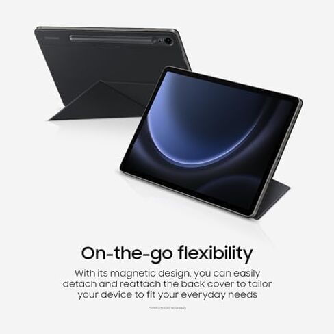 Samsung Galaxy Tab S9 FE+ Plus Android Tablet (12.4" Touchscreen, 8GB RAM, 256GB Storage :128GB+128GB SD, 18-hr Long Battery Life, S Pen, 1 Front Camera + 2 Rear Cameras, Lightweight) SM-X610, Gray in Kuwait