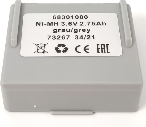 (2*Battery+1*Charger) 68301000 Rechargeable Battery 3.6V 2.75Ah Ni-MH Battery with 120V AC Charger (US Plug) for HETRONIC Remote Control, in Saudi Arabia