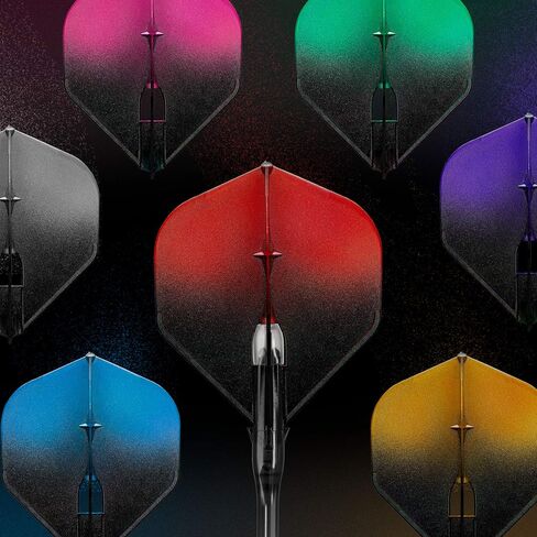 Dart Flights - L3 PRO Shape - Hot Pink | 2 Sets of 3 | for Soft & Steel Tip Darts in Saudi Arabia
