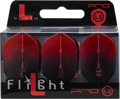 Dart Flights - L3 PRO Shape - Hot Pink | 2 Sets of 3 | for Soft & Steel Tip Darts in Saudi Arabia
