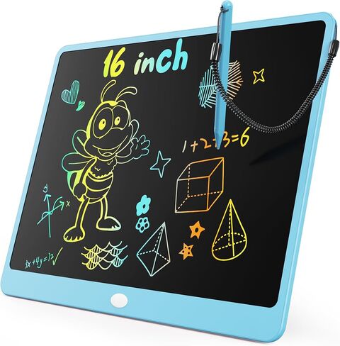 KOKODI LCD Writing Tablet, Gifts for 3 Years Old Boys and Girls，10 Inch Colorful Doodle Board Drawing Tablet, Erasable Reusable Electronic Drawing Pads, Educational and Learning Toys for Kids in Saudi Arabia